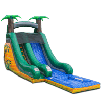 Hawaiian Splash Wet/Dry Slide